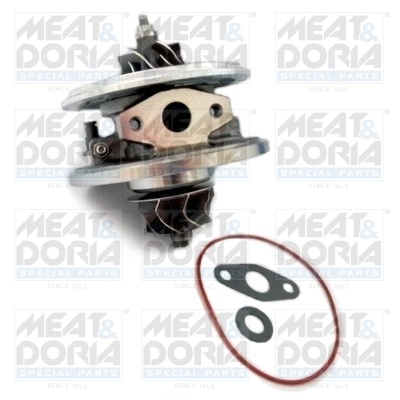 Core assembly, turbocharger
